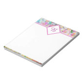 Pastell florales Notizblock (Rotiert)
