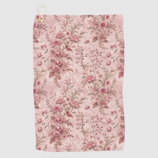Pastell-Französische Toile Golfhandtuch (Vorderseite)