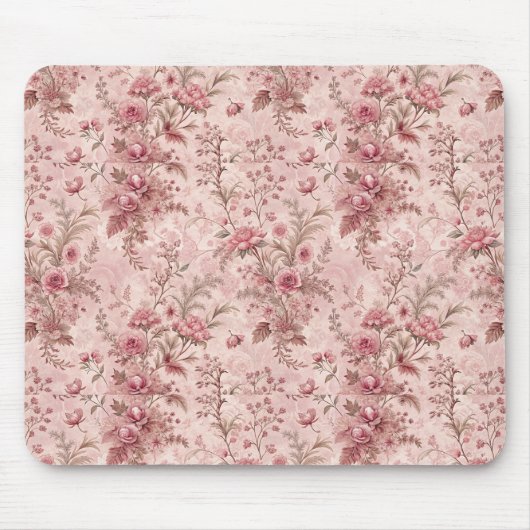 Pastell-Französische Toile Mousepad (Vorne)