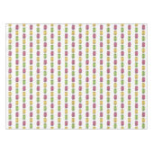 Pastell French Bakery Macaron Cookie Feinschmecker Tischdecke (Vorderseite (Horizontal))