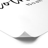 Pastell-Fuchs-Mutter-Baby-Erster-Muttertag-Nursery Poster (Ecke)