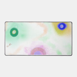 Pastell-Galaxien Impressionistische Kunst Schreibt Schreibtischunterlage