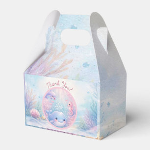 Pastell Geburtstag Unter dem Meer Mädchen Rosa Par Geschenkschachtel