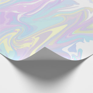 Pastell Gefärbte Krawatte Marmor Schwirbelpapier Geschenkpapier