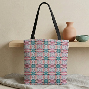 Pastell-Geometrie Tasche