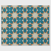 Pastell-Geometrisches Muster – Sanfte abstrakte Fa Geschenkpapier (Flach)