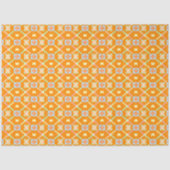 Pastell-Geometrisches Pixel-Muster auf lebendigem  Seidenpapier (Vorderseite)