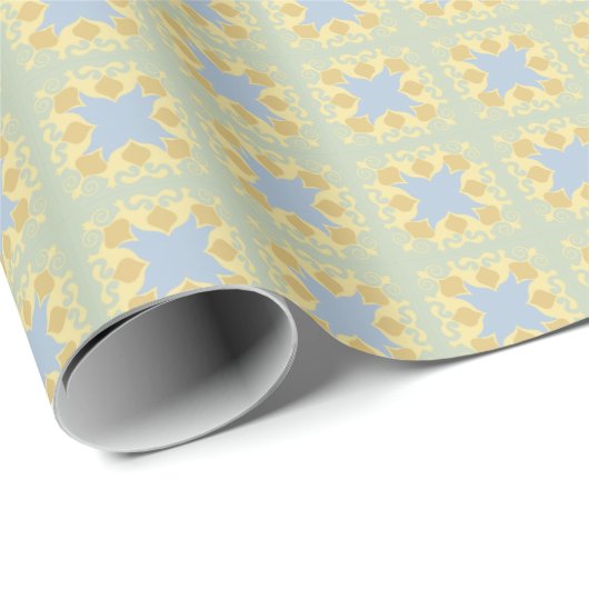 Pastell Geschenkpapier (Rolleneckpunkt)