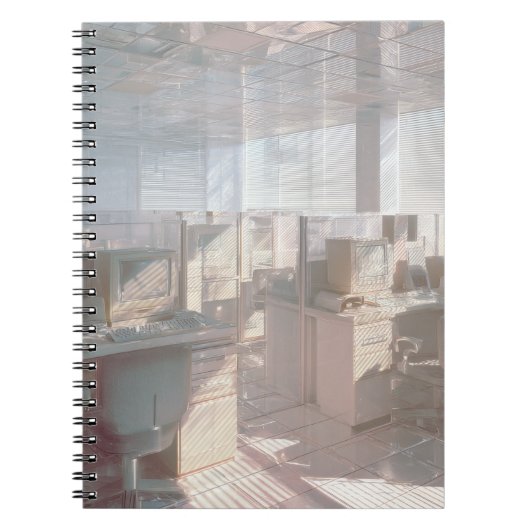 Pastell Glass Retro Office-Notebook Notizblock (Vorderseite)
