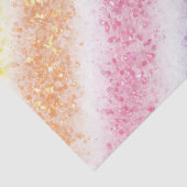 Pastell Glitter Regenbogen Seidenpapier (Detail)