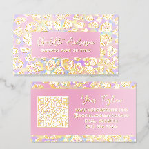 Pastell-Gold-Leopardenprint-QR-Code