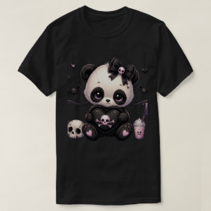 Pastell-Gotik-Kawaii-Tiere Süße dunkle Fantasy T-Shirt