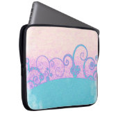 Pastell Grunge Fantasy Laptop - Sieb Laptopschutzhülle (Vorne Rechts)