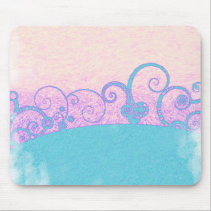 Pastell-Grunge-Fantasy-Mauspad Mousepad