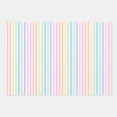 Pastell Gummy Bears Party Wrapping Paper Geschenkpapier Set (Vorderseite 2)