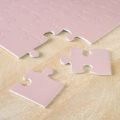 Pastell-Hasen-Wildblumen-Illustration Puzzle (Seite)