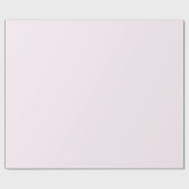 Pastell Hellrosa Weiß Einfarbige Farbe Geschenkpapier (Flach)