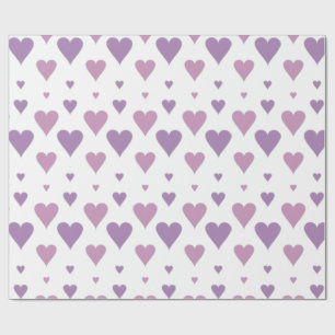 Pastell-Herz-Geschenkpapier Geschenkpapier