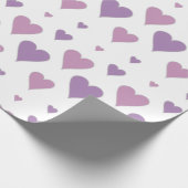 Pastell-Herz-Geschenkpapier Geschenkpapier (Ecke)