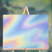 Pastell-Himmelsdrift Acrylschild (Neutral)