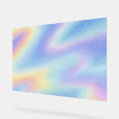 Pastell-Himmelsdrift Acrylschild (Winkel)