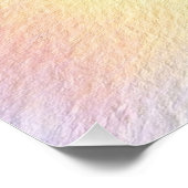 Pastell-Himmelsdrift Poster (Ecke)