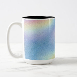 Pastell-Himmelsdrift Zweifarbige Tasse