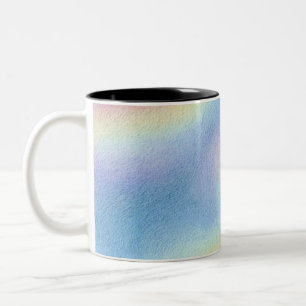 Pastell-Himmelsdrift Zweifarbige Tasse