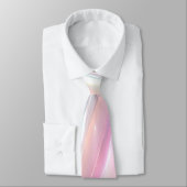 Pastell-Holografisches-Abstraktes-Fluss-Design Krawatte (Gebunden)