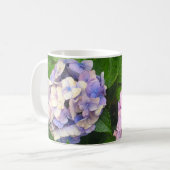Pastell-Hortensie  Kaffeetasse (Vorderseite Links)