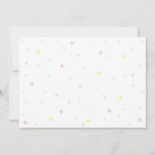 Pastell Ice Cream Geburtstag Foto Danke Karte (Rückseite)