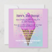 Pastell Ice Creme Cone Tropffel (Vorderseite)