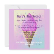 Pastell Ice Creme Cone Tropffel