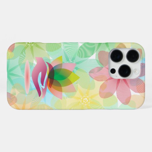 Pastell im Geist iPhone Hülle (Rückseite (Horizontal))