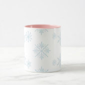 Pastell im Schnee Tasse (Zentrum)