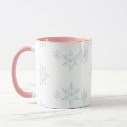 Pastell im Schnee Tasse (Links)