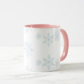 Pastell im Schnee Tasse (VorderseiteRechts)