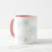 Pastell im Schnee Tasse (Vorderseite Links)