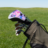 Pastell Internet Mädchen Star Brille Golf Headcover (In SItu)
