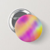 Pastell Iridescent farbenfrohe Farbgestaltung Button (Vorne & Hinten)