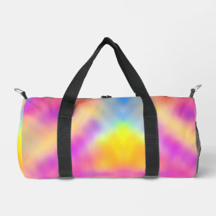 Pastell Iridescent farbenfrohe Farbgestaltung Duffle Bag