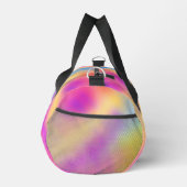 Pastell Iridescent farbenfrohe Farbgestaltung Duffle Bag (Rechts)