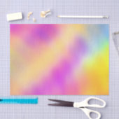 Pastell Iridescent farbenfrohe Farbgestaltung Seidenpapier (Handwerk)