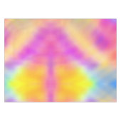 Pastell Iridescent farbenfrohe Farbgestaltung Tischdecke (Vorderseite (Horizontal))