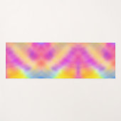 Pastell Iridescent farbenfrohe Farbgestaltung Yogamatte (Vorderseite (Horizontal))