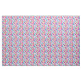 Pastell Karierte Blüten Stoff (Yard (91,4 cm))