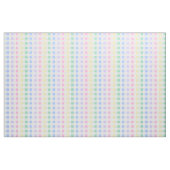Pastell karierter Regenbogenretro Stoff (Fat Quarter (45,7 x 55,9 cm))