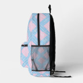 Pastell Karierter Rucksack (Rechts)