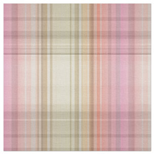 Pastell Kariertes Ostergebirge Gelb Rosa Stoff