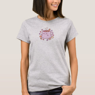 Pastell Kawaii Geist-Brew Süßes Herbst-T-Shirt T-Shirt